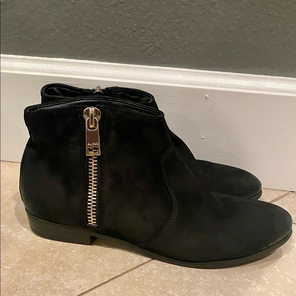 Black Booties - Aldo Size 7.5